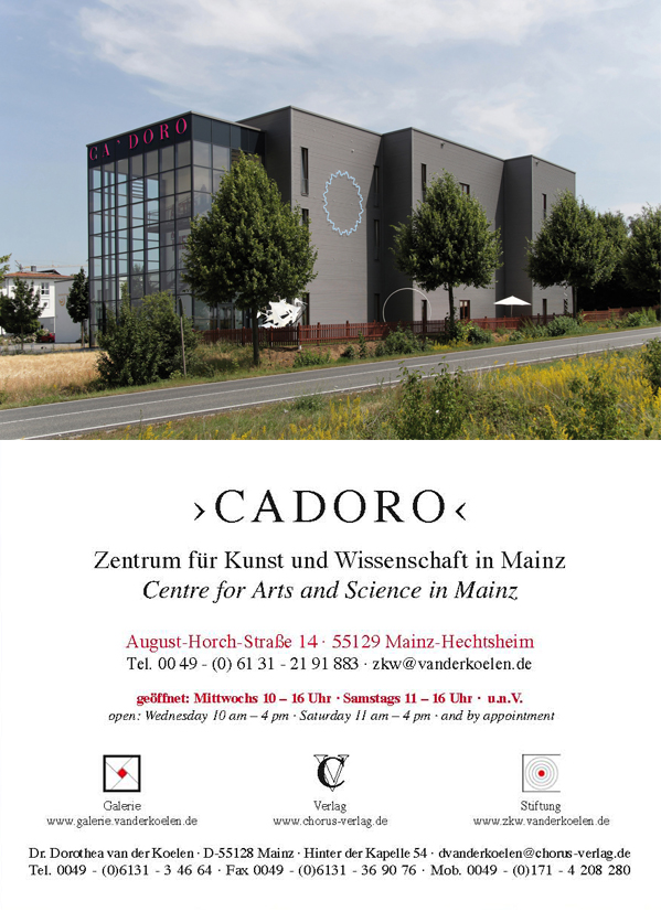 CADORO - Zentrum für Kunst und Wissenschaft, Mainz,Kontakt